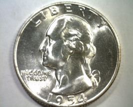 1954-S Washington Quarter Choice Uncirculated / Gem+ Ch. Unc. / Gem+ Original - £18.08 GBP