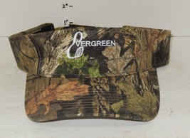 Evergreen Camo Sun Visor Hat Camouflage Hunt Golf Beach Cap Adjustable #2 - £12.21 GBP