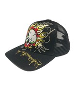 Ed Hardy Fire Skull Snapback Trucker Hat Color: Black Style# EHH0001-36 ... - $93.96 CAD