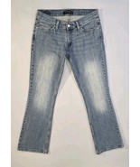 Levi’s 524 Too Superlow Jeans Womens Sz 9 Short Low Rise Bootcut Denim W... - $23.13