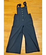 Overall Jumpsui Good Luck Gem Black t Straight Leg Size M - $12.94