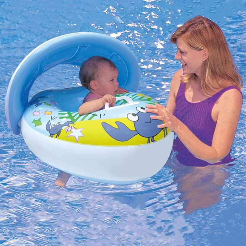 Baby Swimming Float Ring Inflatable Inflatable Float Seat Baby Swimming Circle - £11.17 GBP+