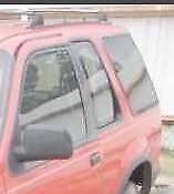 Front Driver Side Quarter Glass 2 Door OEM 91 92 93 94 95 96 97 Ford Exp... - $23.76
