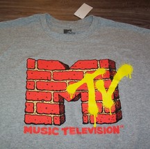 Vintage Style Mtv Music Television T-Shirt Small New w/ Tag - $19.80