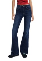 Desigual Women Jeans - 27 L32 Blue Designer Chic Fashion Flared Pants 20... - $2,258.29 MXN