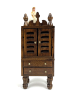 Vintage Miniature Dollhouse Furniture Armoire Wardrobe Bridal Hope Chest... - €20,57 EUR