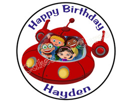 Little Einsteins edible round cake image cake topper party decoration - £7.90 GBP