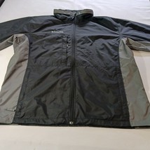 Columbia XM3252 Men’s Riffle Spring Jacket Black & Gray Windbreaker Rain Size XL image 10