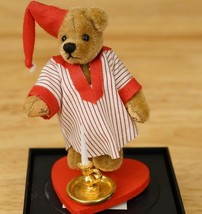 World of Miniature Bears Toy JACK Be Nimble Candlestick Bear Marie Fuertes #677 - £27.57 GBP