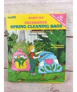 Vintage Sun Hill Decorative Spring Cleanig Bags 2 40”x 36”  - $10.81 CAD