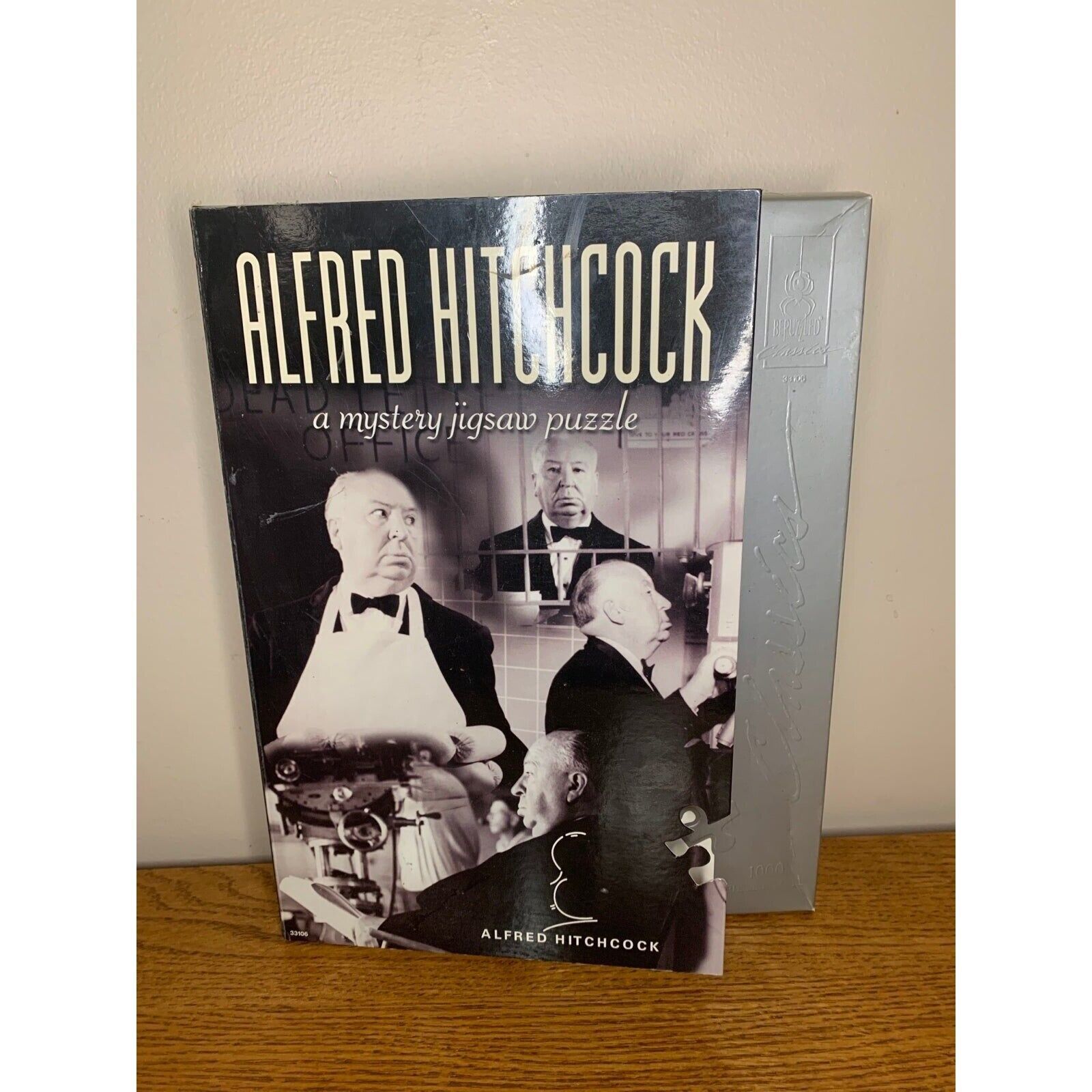 Alfred Hitchcock Mystery Jigsaw Puzzle 1000 Piece BePuzzled Games new nwt - $23.75