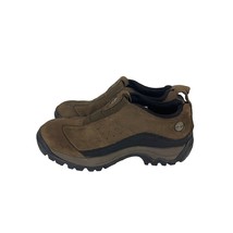 Timberland Hiking Shoes Women Size 7 Brown Leather Slip On Loafer 86611 ... - £17.69 GBP
