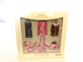 Hallmark Keepsake Barbie Fashion Minis - 6 Ornament Set NIB - 2006 - £9.35 GBP