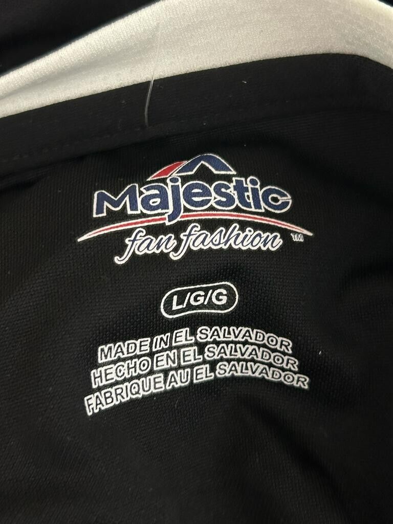 Majestic Athlétique Femmes Colorado Rockies Curveball Bébé T-Shirt, Noir, Grand Item image 5