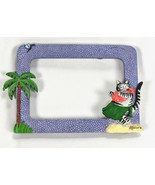B.Kliban Cat Picture Frame Hula vintage resin 3D Rare - $1,200.32 MXN