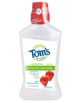 Tom&#39;s of Maine Silly Strawberry Children&#39;s Fluoride Rinse - 16 fl oz - £11.89 GBP