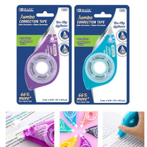 2 Pc Correction Tape Liquid Paper Correct Applies Dry Tear Resistant Dis... - £10.93 GBP