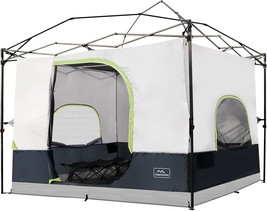 Kampkeeper Camping Inner Tent For Pop Up Canopy Tent, Converts 10&#39;X10&#39;, Black - £98.16 GBP