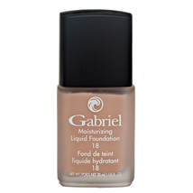 Gabriel Cosmetics Inc. Moisturizing Liquid Foundation Natural Beige 18 SPF, 1 Ou - £23.50 GBP