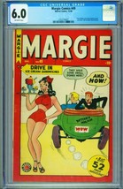 MARGIE COMICS #49 CGC 6.0 1949-GOOD GIRL ART-Last issue-Marvel-3753776007 - £597.03 GBP
