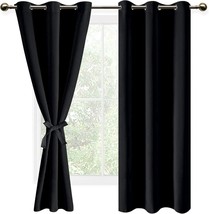 The Thermally Insulated Light-Blocking Grommet Window Curtains For Livin... - $37.92