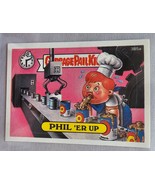 Garbage Pail Kids 385a Phil &#39;Er Up &amp; 385b Chuckin Charlie Die-cut Error - $25.46 CAD