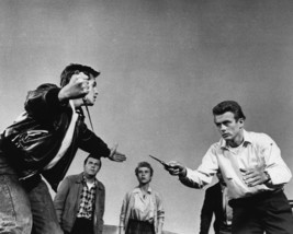 Rebel Without a Cause James Dean classic knife fight scene 16x20 Canvas Giclee - £55.12 GBP