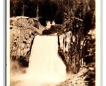 RPPC Rainbow Falls Mammoth Lakes California CA UNP Postcard Z9 - $5.89