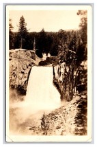 RPPC Rainbow Falls Mammoth Lakes California CA UNP Postcard Z9 - £4.42 GBP