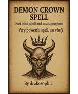 Fast Wish Spell-Demon Crown Spell (Taju Iblis) Ancient Arabian Spell 