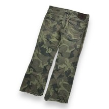 True Religion Ricky Relaxed Straight Flap Pocket Camo Pants Sz 34 Fits 38x29 USA - £31.13 GBP