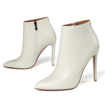 Fashion Party Dress Ladies Ankle Boots Womens 12cm High Heel Stiletto Winter Aut - £76.73 GBP