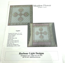 Harbour Light Designs Needlepoint Chart Pattern Meadow Flower Paula Towner - $20.13