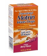 3 PACK Motrin Infant Drops Berry *10/2025*, Size .5 Oz Motrin Chld Drops - $514.32 MXN