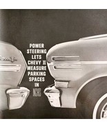 1962 Chevrolet Chevy 2 And Nova Advertisement Automobilia Power Steering... - €17,14 EUR