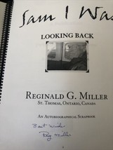 Sam I Am Looking Back St.Thomas Ontario Reg Miller Aviation Signed Spiral - £22.04 GBP