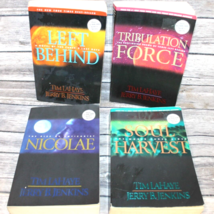 Left Behind Series Novels #1-4 by Tim LaHaye Jerry B. Jenkins Trade Paperback VG - £14.46 GBP