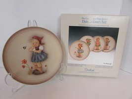 Hummel 736 Collector Club #3 Embossed Plate Girl Daisies Don&#39;t Tell 5&quot; 1... - £7.74 GBP