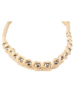 WOVEN HEMP NECKLACE WITH SILVER BEADS JL101 mens womens hippie jewelry n... - $9.04 CAD