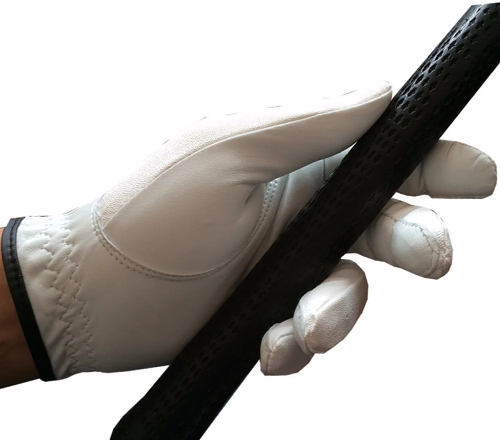 Sporting Left Right Hand Golf Gloves Men Cabretta Leather All Weather Grip Durab - £46.30 GBP