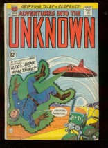 Adventures Into The Unknown #174-1967-FLYING SAUCER-CVR Vg - £58.15 GBP