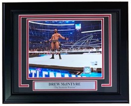 Drew McIntyre Signed Framed 8x10 WWE Photo Fanatics - £107.28 GBP