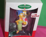 American Greetings Designers&#39; Choice The Simpsons Christmas Holiday Orna... - £23.34 GBP