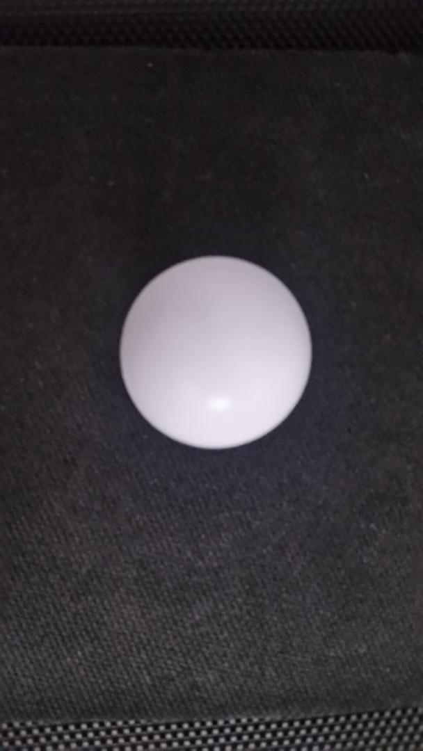 PALLINO (WHITE) BALL-OFFICIAL SOLID WOOD TARGET BOCCE BALL- HAND MADE IN... - $13.99