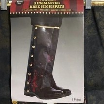 RingMaster Knee High Spats Halloween Accessory - $19.79