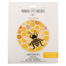 Needle Creations Honeycomb Bee Punch Needle Kit - £11.67 GBP