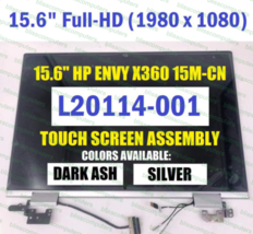 HP Envy X360 15M-CN0012 15-CN0001TX FHD LCD Touch Screen Hinge Up L20114-001 - $265.00