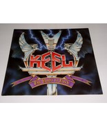 Keel The Right To Rock Promo Album Flat Cardstock Poster Card Vintage 19... - $34.99