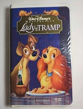 Lady and the Tramp VHS Walt Disney Masterpiece Collection in Clamshell C... - £5.26 GBP