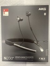 NEW AKG WIRELESS NOISE CANCELING IN-EAR HEADPHONES N200NC WIRELESS (DARK... - £140.72 GBP